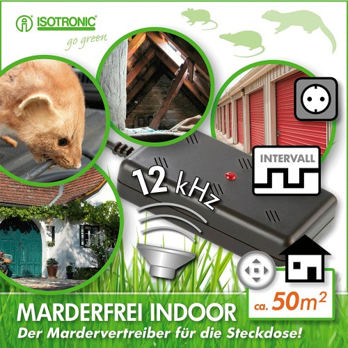 Aparat Anti Jder, Dihor – Isotronic Marderfrei Indoor – 50 m² [2]