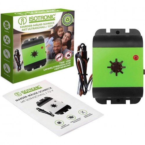 Aparat Anti Rozătoare Auto – Isotronic Car Animal Repeller – Ultrasunete 23kHz, Alimentare 12V [1]