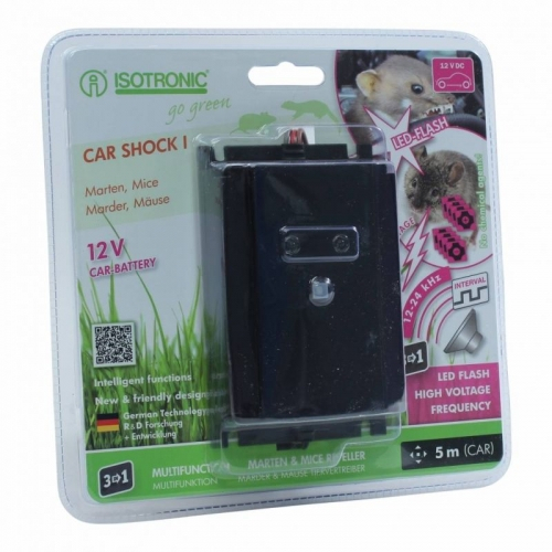 Aparat Anti Rozătoare Auto Shock I "Flash" – Ultrasunete + Electrosocuri 400V, Alimentare 12V [3]