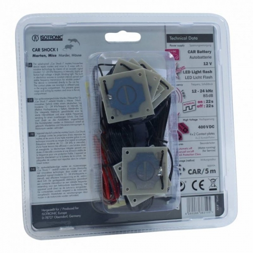 Aparat Anti Rozătoare Auto Shock I "Flash" – Ultrasunete + Electrosocuri 400V, Alimentare 12V [2]