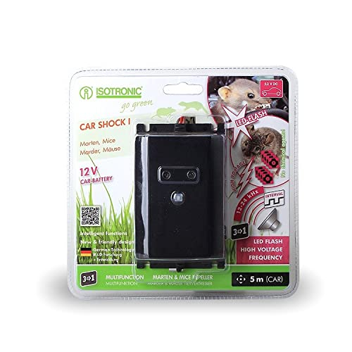 Aparat Anti Rozătoare Auto Shock I "Flash" – Ultrasunete + Electrosocuri 400V, Alimentare 12V [4]