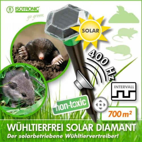 Aparat pentru alungarea cartițelor – Isotronic Solar Diamond – Protecție 700 m² [2]