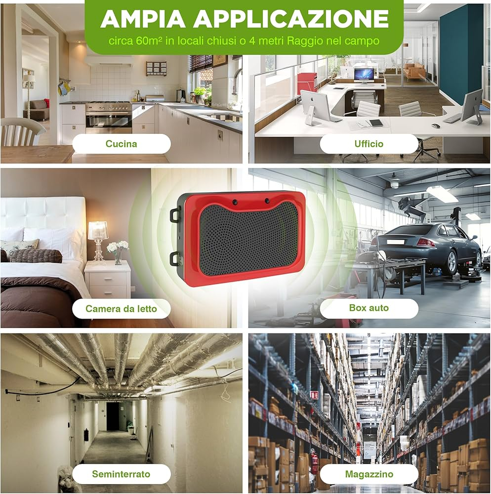 Aparat pentru protecție anti jderi, șoareci, șobolani – Dual Power – 60 m² [2]