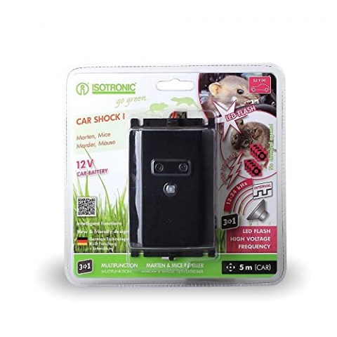 Aparat Anti Rozătoare Auto Shock I "Flash" – Ultrasunete + Electrosocuri 400V, Alimentare 12V [3]