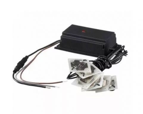 Șoareci și Șobolani - Aparat Anti Rozătoare Auto Shock I "Flash" – Ultrasunete + Electrosocuri 400V, Alimentare 12V