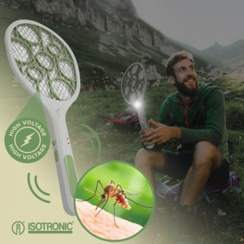 Paletă Electrică Anti Insecte cu Încărcare USB – 2500V – Muste, Țânțari, Viespi [1]