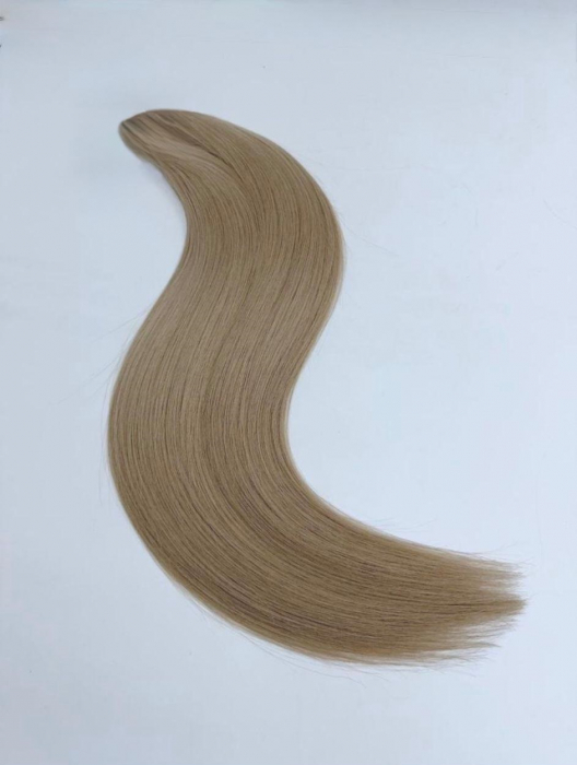 Extensii Cu Nanoring Par Natural Remy 60 Cm Baza Blond Gri Inchis [2]