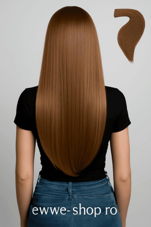 Extensii Keratina - Extensii Cu Keratina Par Natural Remy 60 Cm Saten Deschis