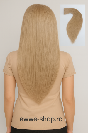 Produse - Extensii Tape In Par Natural Remy 60 Cm Blond Deschis