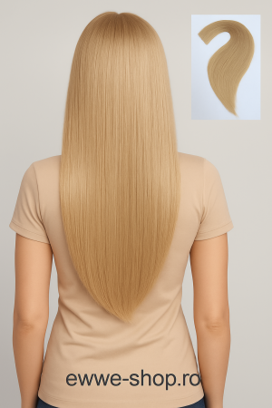 Produse - Extensii Tape In Par Natural Remy 60 Cm Blond Inchis Gri