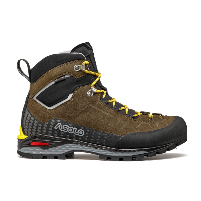 Bocanci Mountaineering Barbati Asolo Freney Evo Mid LTH GV Major Brown/Red [3]
