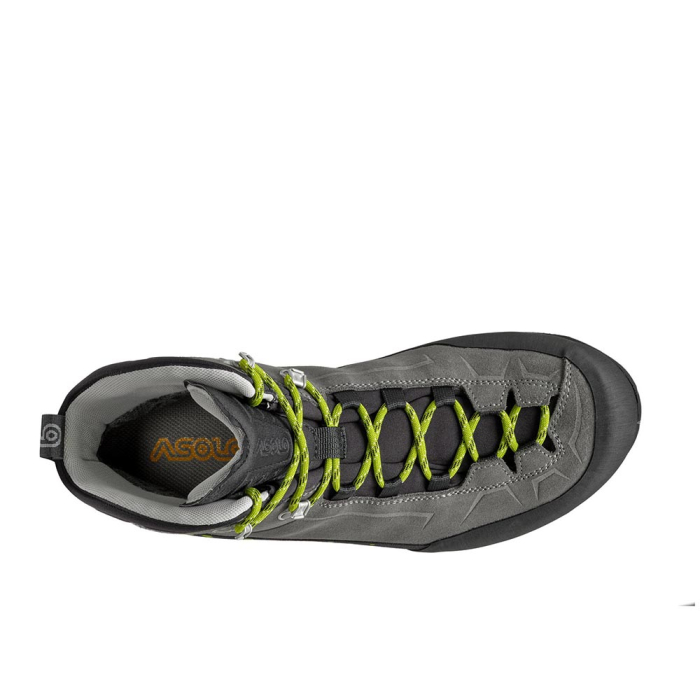 Bocanci Hiking Barbati Asolo Freney Evo Mid LTH GV Graphite/Green Lime [6]