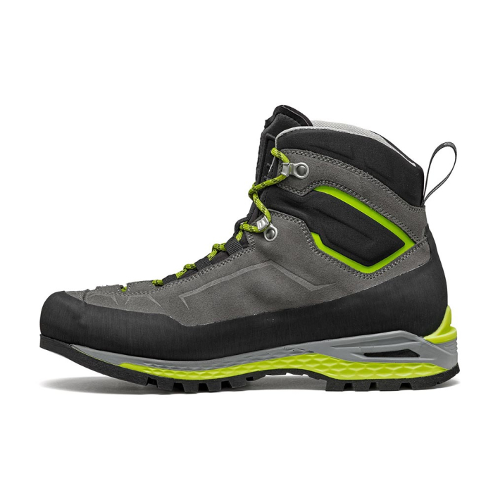 Bocanci Hiking Barbati Asolo Freney Evo Mid LTH GV Graphite/Green Lime [2]