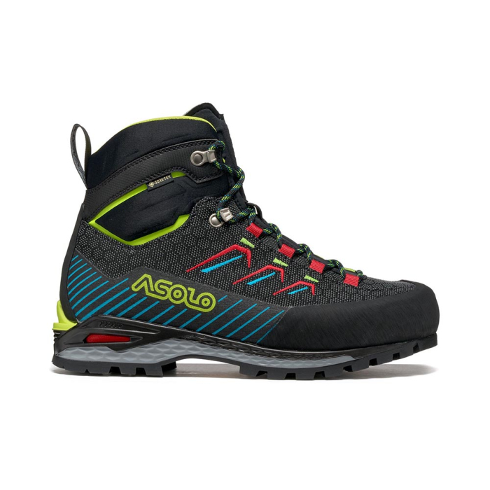 Bocanci Trekking Barbati Asolo Freney Light Mid Evo GV Black/Lime Green [3]