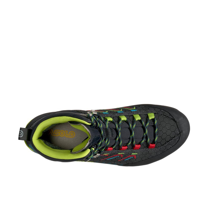 Bocanci Trekking Barbati Asolo Freney Light Mid Evo GV Black/Lime Green [6]