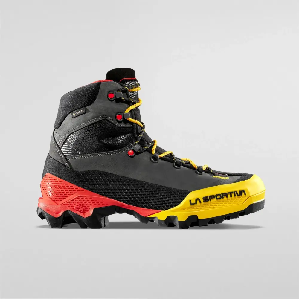 Ghete Alpinism Barbati La Sportiva Aequilibrium LT GTX Black Yellow [3]