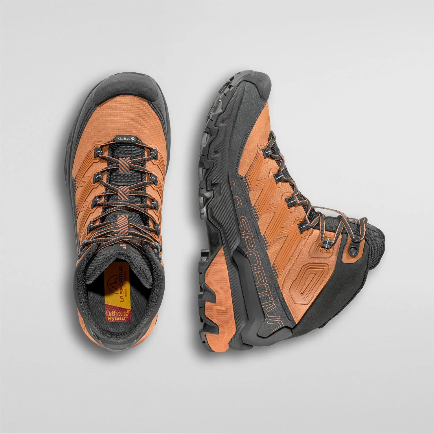 Ghete Drumetie Barbati La Sportiva Ultra Raptor 3 Mid GTX Carbon Redwood [6]