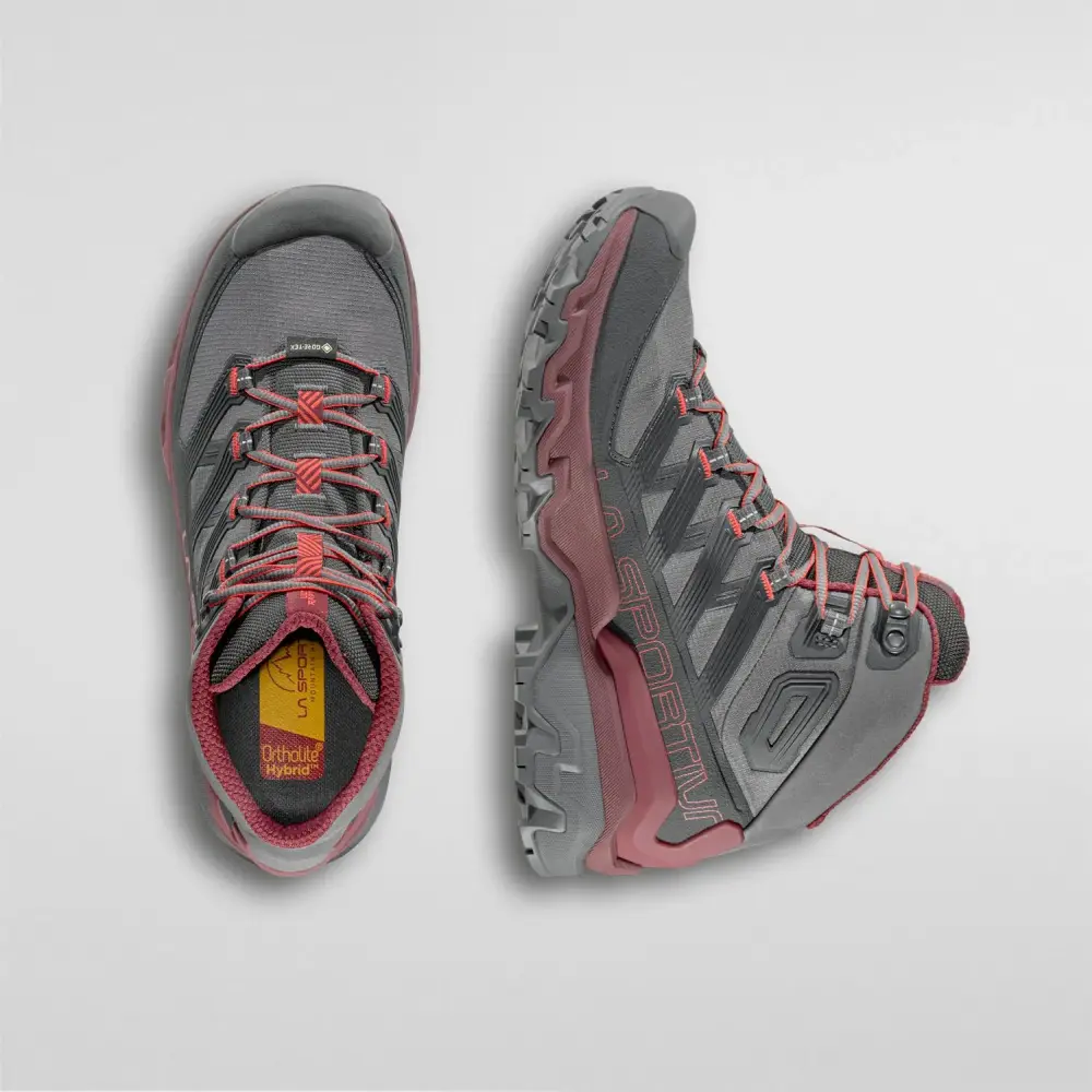 Ghete Drumetie Barbati La Sportiva Ultra Raptor 3 Mid GTX Carbon Redwood [4]