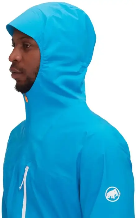 Mammut Aenergy TR HS Hooded Glacier Blue Geaca Trail Running Barbati [5]