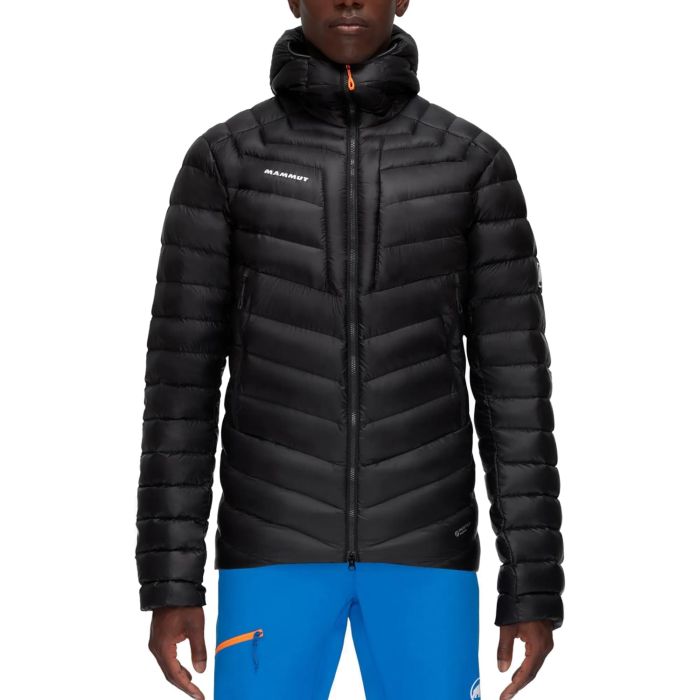 Mammut Broad Peak In Hooded Black White Geaca Puf Alpinism Barbati [2]