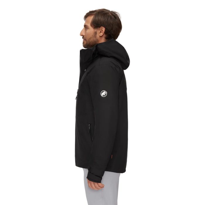 Mammut Convey 3In1 Hooded Gore-Tex Black Black Geaca Drumetie Barbati [4]