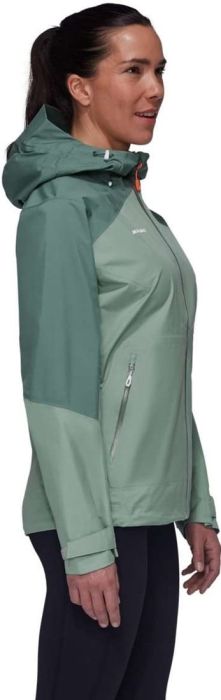 Mammut Convey Tour HS Hooded Jade Dark Jade Geaca Drumetie Femei [8]