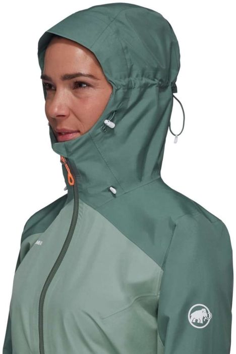 Mammut Convey Tour HS Hooded Jade Dark Jade Geaca Drumetie Femei [5]