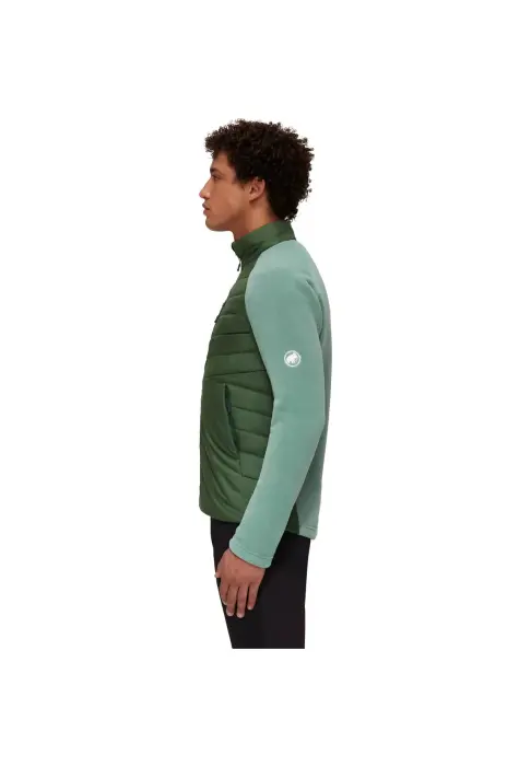 Mammut Innominata Hybrid Dark Jade Bluza Midlayer Drumetie Barbati [4]
