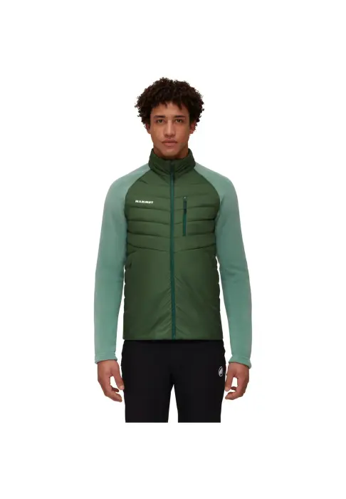 Mammut Innominata Hybrid Dark Jade Bluza Midlayer Drumetie Barbati [2]