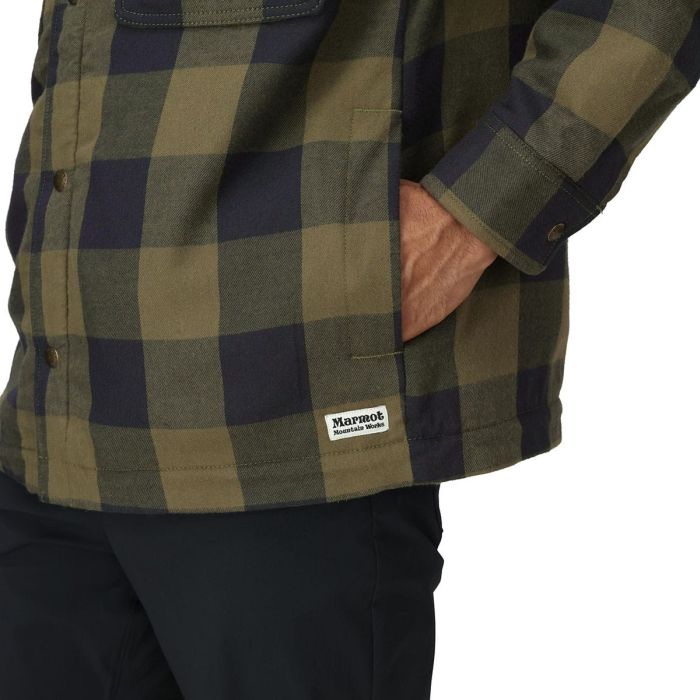 Marmot Ridgefield Sherpa Flannel Geaca Barbati [12]