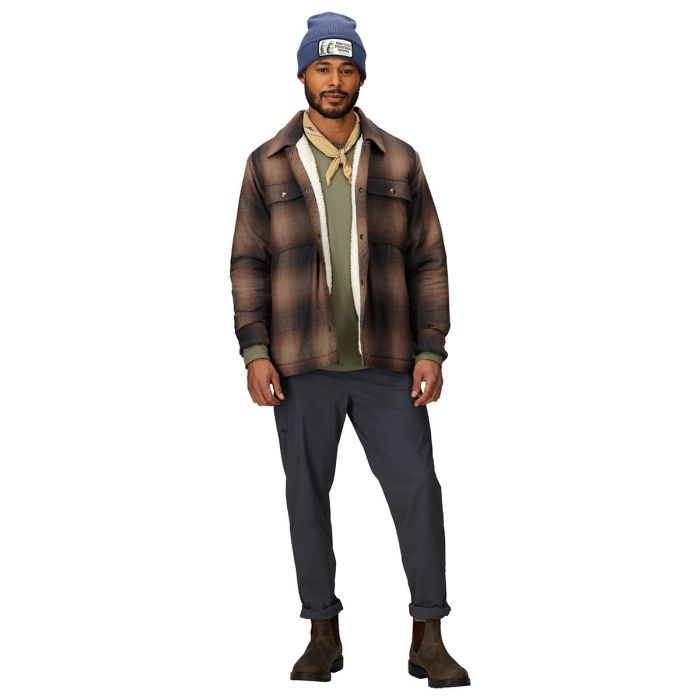 Marmot Ridgefield Sherpa Flannel Geaca Barbati [3]