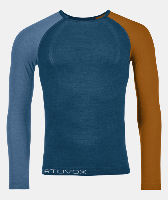 Ortovox 120 Competition Light Petrol Blue Bluza de Corp Merino Multisport Barbati [1]