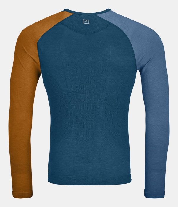 Ortovox 120 Competition Light Petrol Blue Bluza de Corp Merino Multisport Barbati [2]