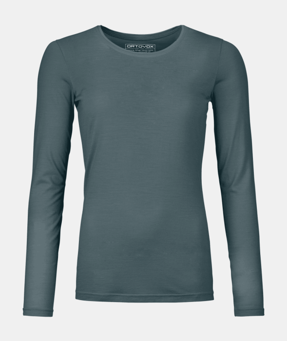 Ortovox 150 Cool Clean Dark Arctic Grey Bluza de Corp Merino Multisport Femei [1]