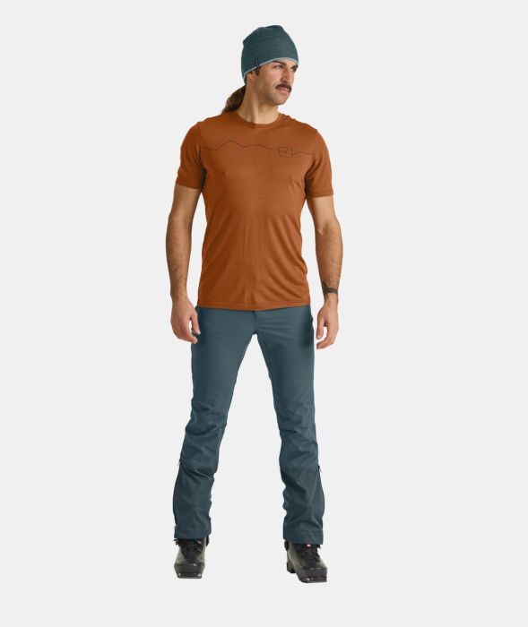 Ortovox 150 Cool Mountain Blue Tricou Merino Multisport Barbati [2]