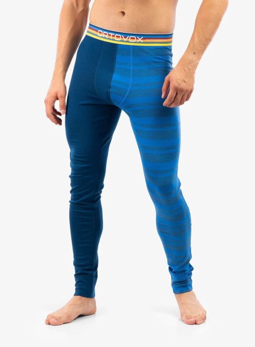 Ortovox 185 Rock'n'Wool Just Blue Pantaloni de Corp Merino Multisport Barbati [1]