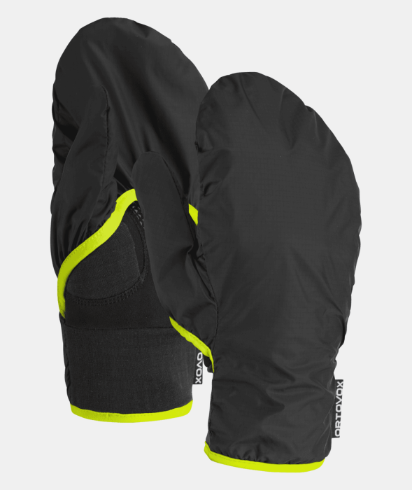 Ortovox Merino Fleece Grid Cover Black Raven Manusi Multisport Barbati [2]