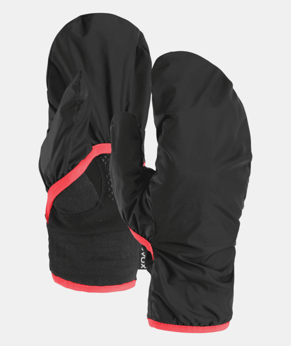 Ortovox Merino Fleece Grid Cover Black Raven Manusi Multisport Femei [2]