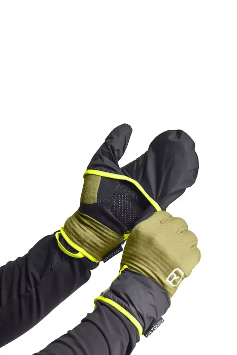 Ortovox Merino Fleece Grid Cover Sweet Alison Manusi Multisport Barbati [3]