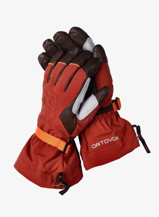 Ortovox Merino Freeride Clay Orange Manusi Ski Barbati [2]