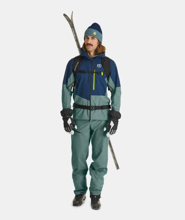 Ortovox Merino Freeride Wild Herbs Manusi Ski Barbati [2]