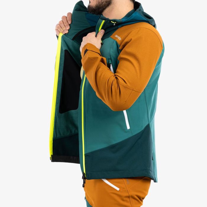 Ortovox Westalpen Softshell Pacific Green Geaca Drumetie Barbati [7]