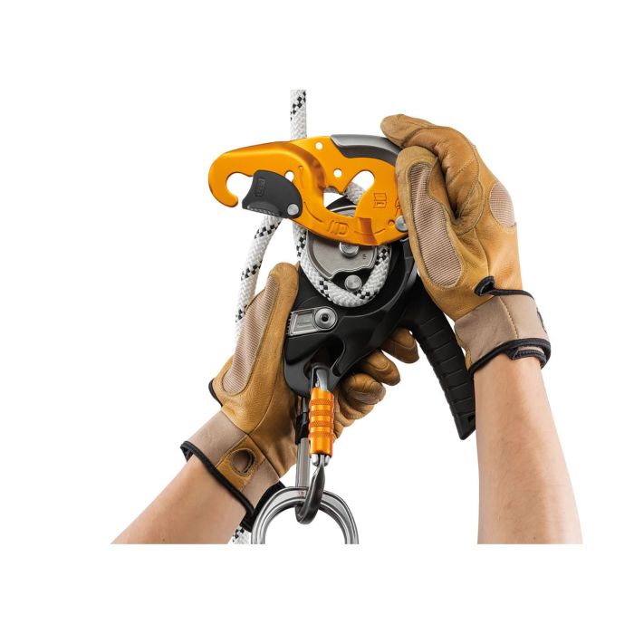 Petzl I'D S Yellow Coborator Autoblocant Alpinism [2]