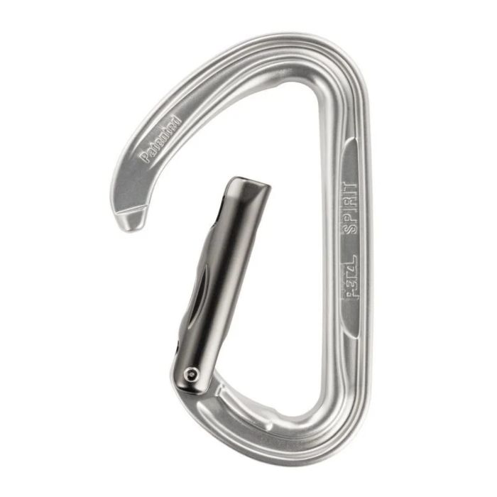Petzl Spirit Straight Silver Carabiniera Clapeta Dreapta [2]