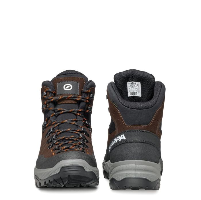 Scarpa Boreas Gore-Tex Mud Orange Ghete Drumetie Barbati [4]