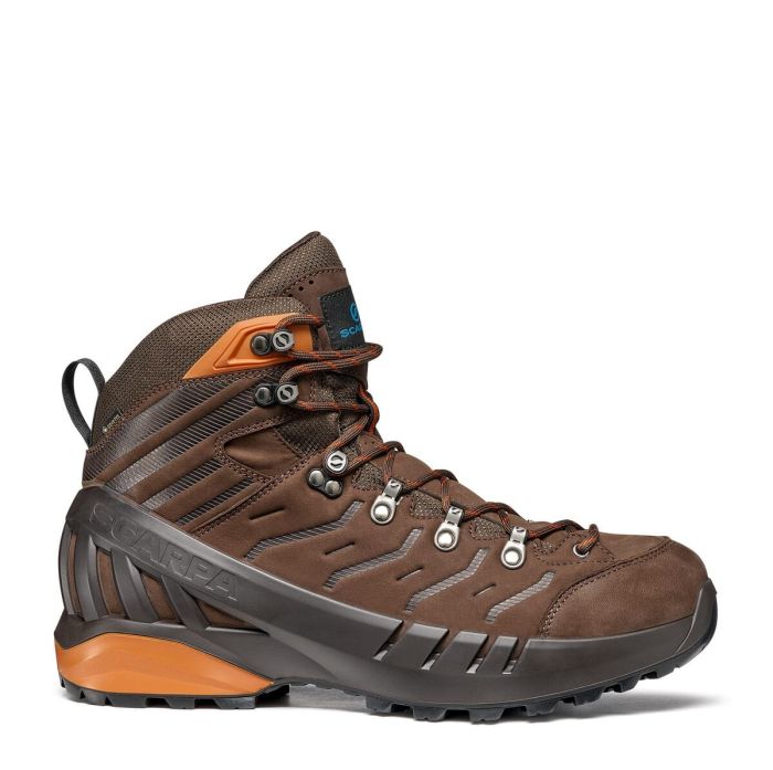 Scarpa Cyclone Gore-Tex Brown Rust Ghete Drumetie Barbati [2]