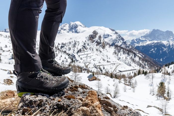 Scarpa Cyclone S Gore-Tex Shark Lime Ghete Drumetie Barbati [12]