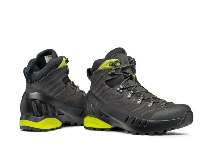 Scarpa Cyclone S Gore-Tex Shark Lime Ghete Drumetie Barbati [7]