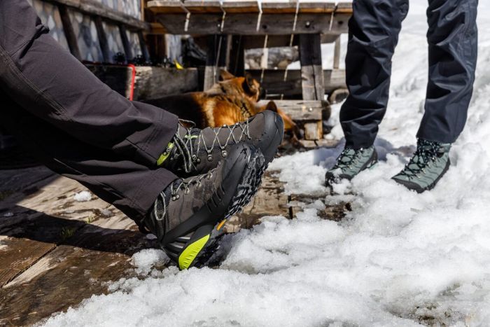 Scarpa Cyclone S Gore-Tex Shark Lime Ghete Drumetie Barbati [13]