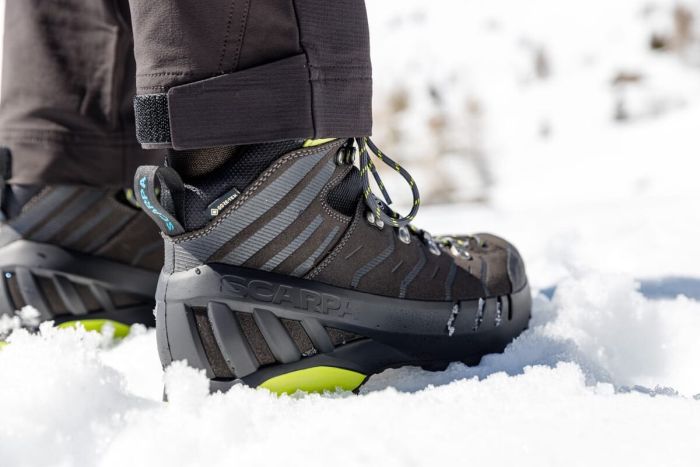Scarpa Cyclone S Gore-Tex Shark Lime Ghete Drumetie Barbati [9]